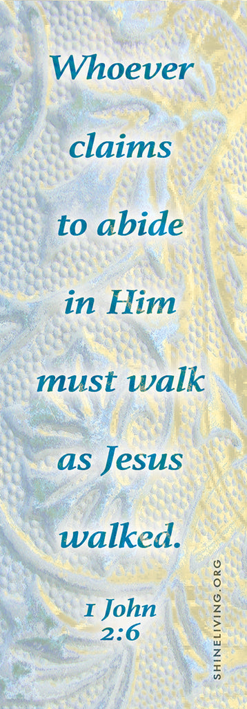 Abide in Me - bookmark