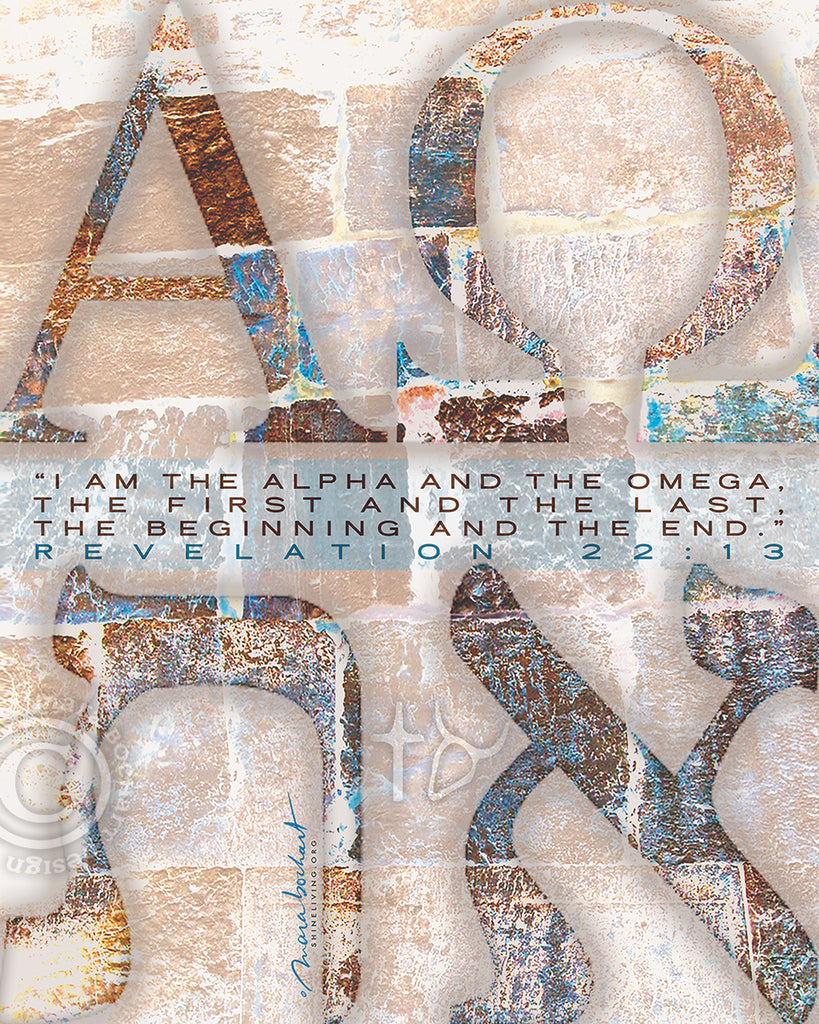 Alpha Omega - frameable print