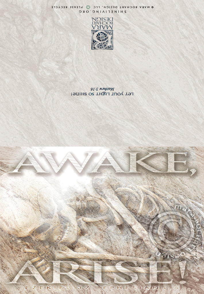 Awake Arise - notecard