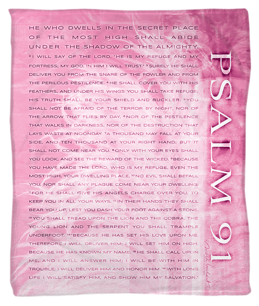 Psalm 91 - blanket - lightweight