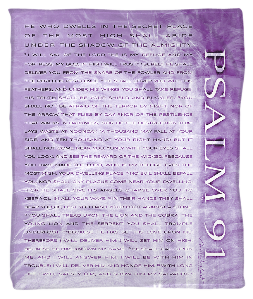 Psalm 91 - blanket - lightweight