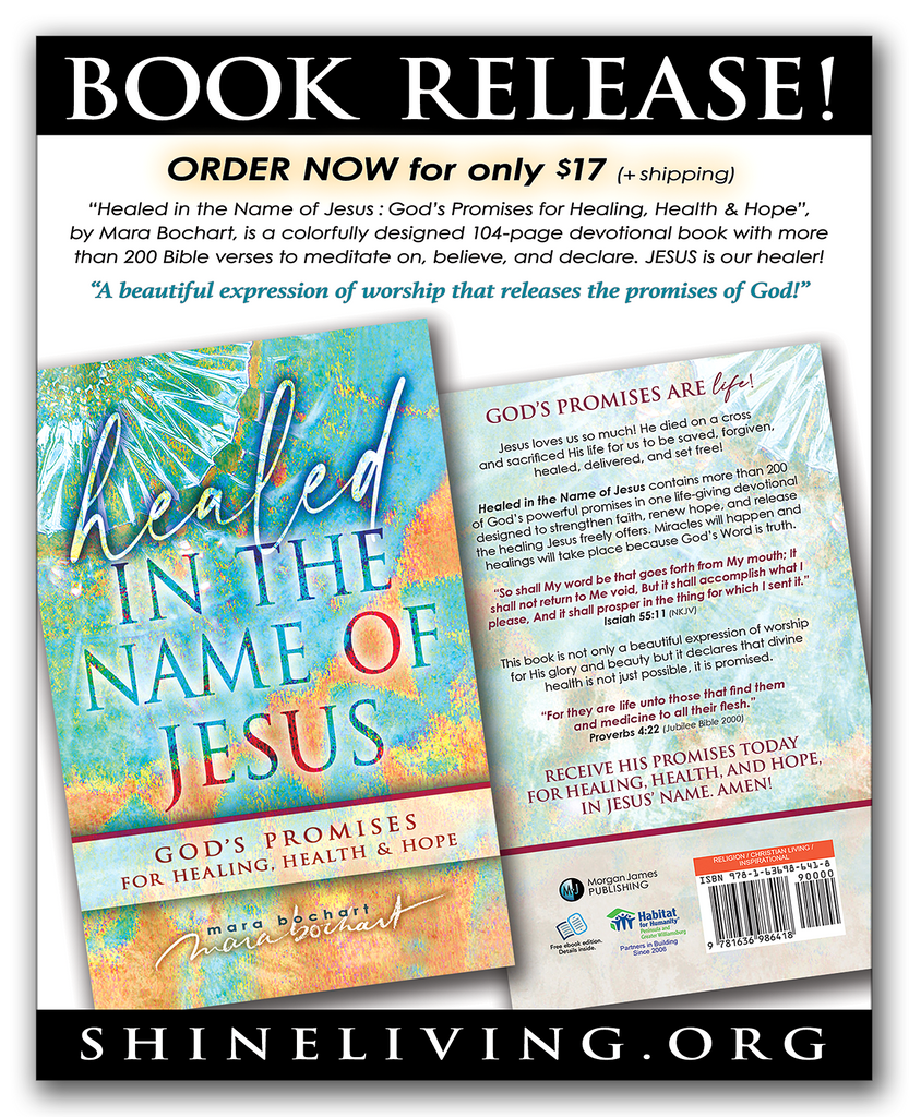 Healed in the Name of Jesus - devotional book - Shine Living