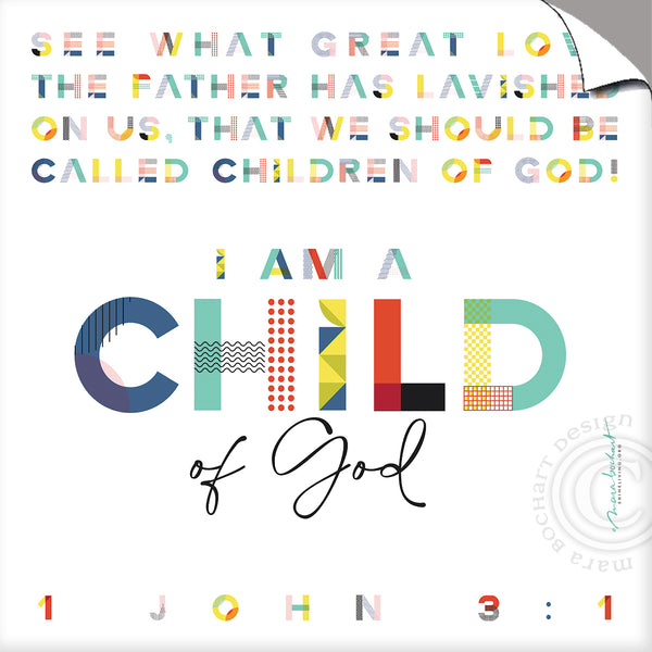 Child of God - frameable print - Shine Living