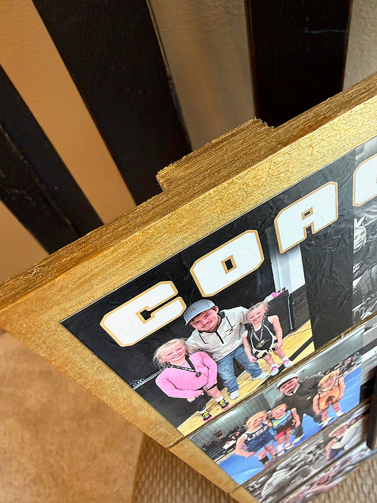 Coach Gift - custom pallet - wrestling