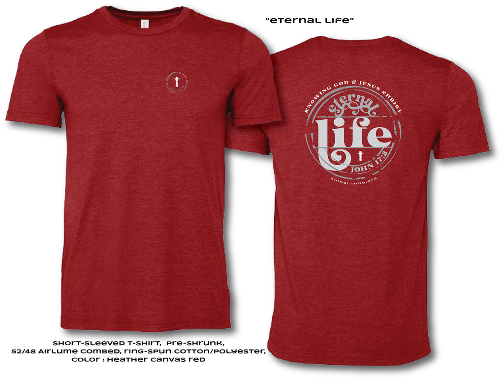 COLOR: Heather Canvas Red