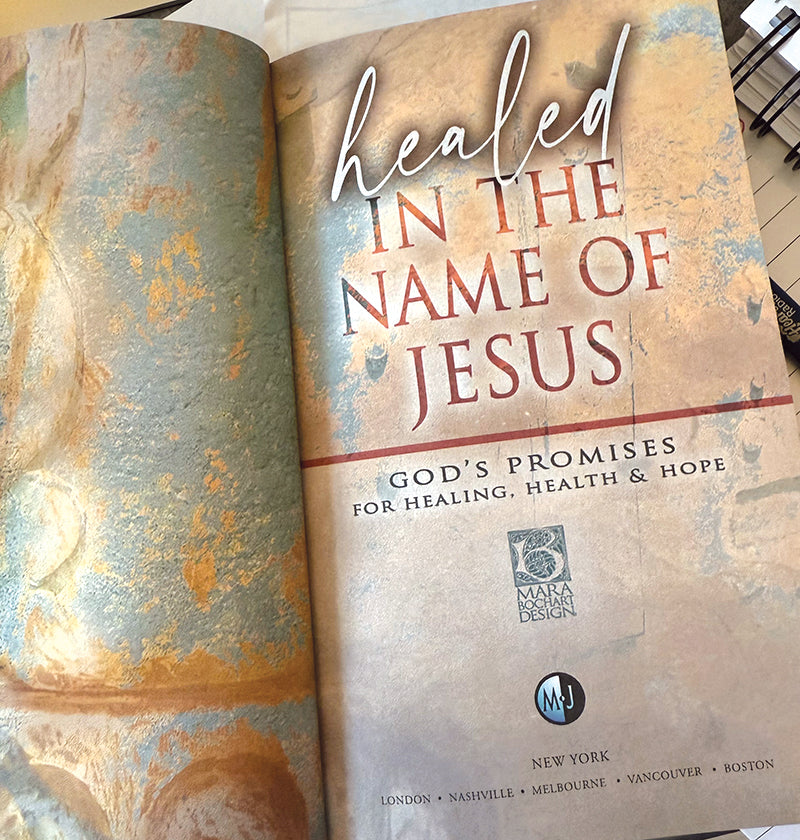 Healed in the Name of Jesus - devotional book