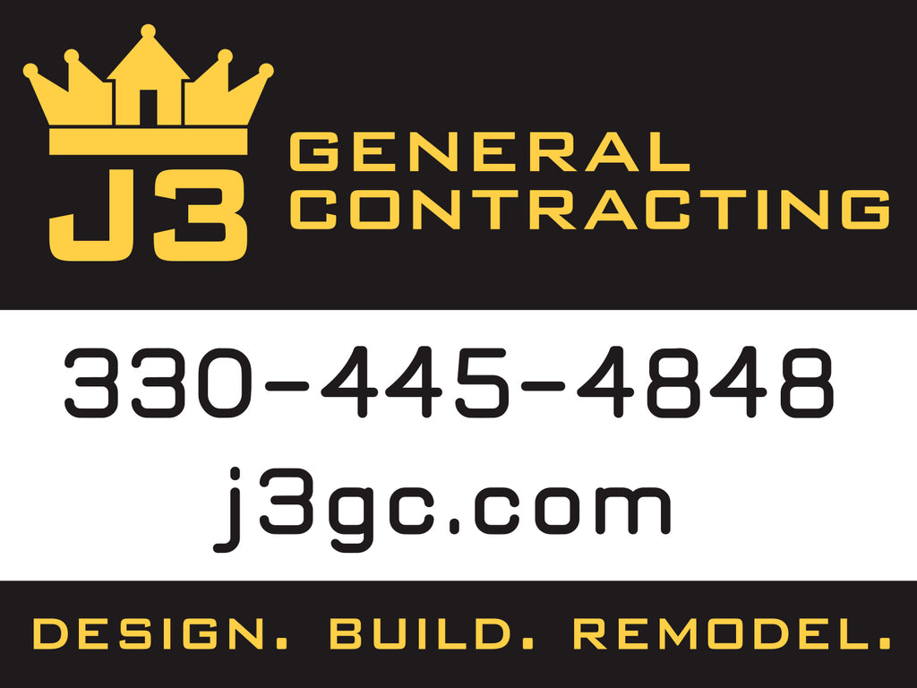 J3 yard sign