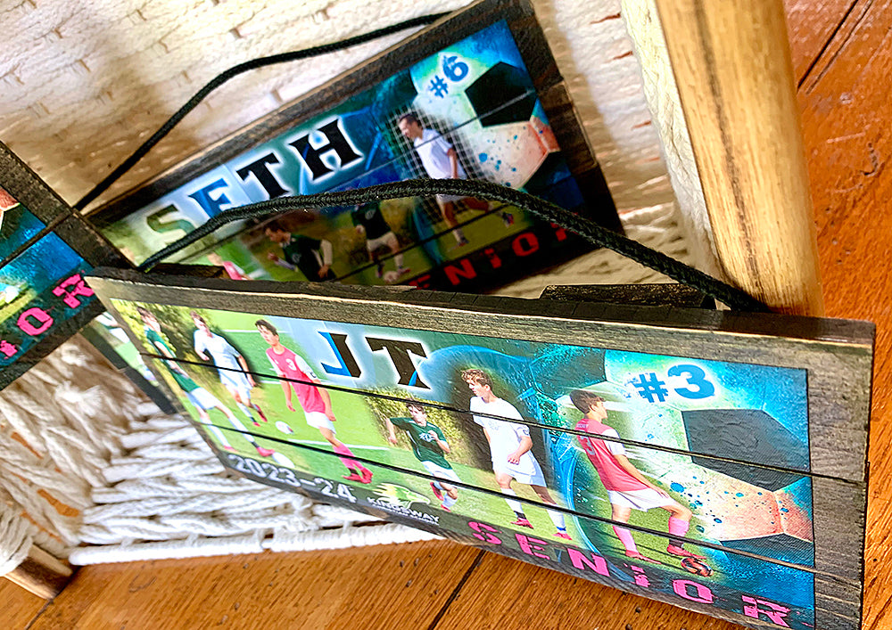 Senior Soccer Pallets - personalized