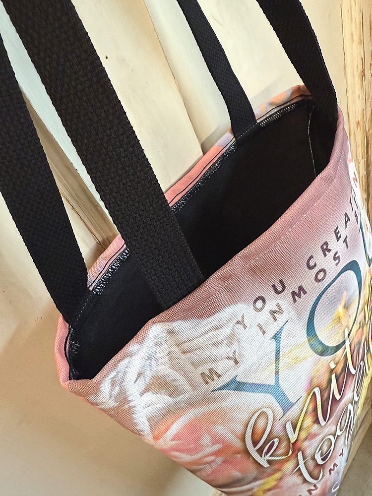 Knit Together - tote bag