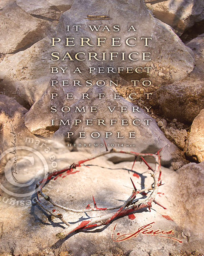 Perfect - vertical - premium canvas