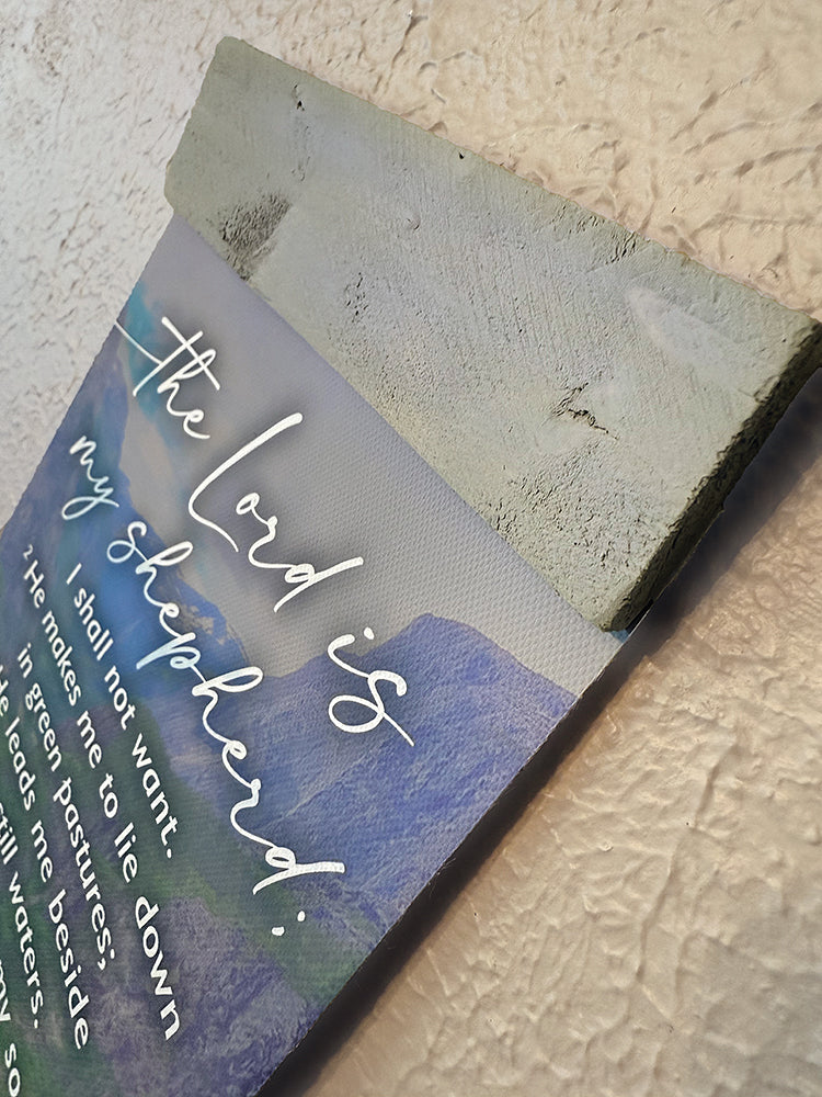 Psalm 23 - hanging banner