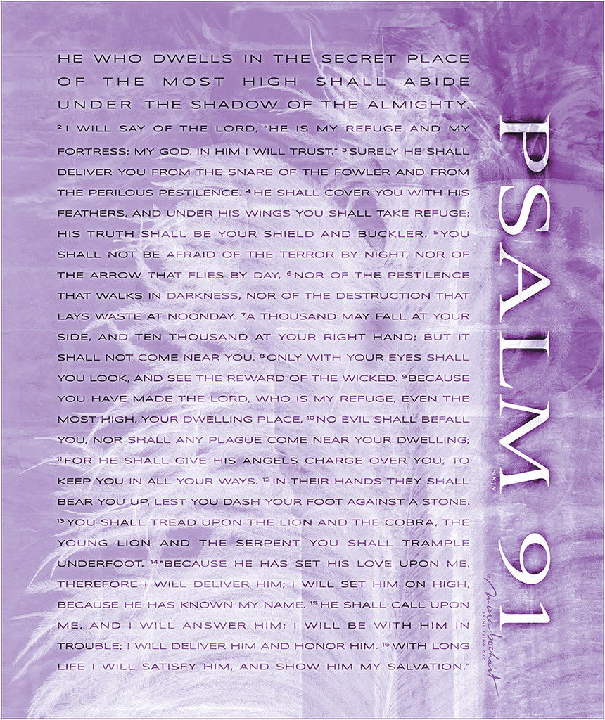 Psalm 91 - blanket - lightweight