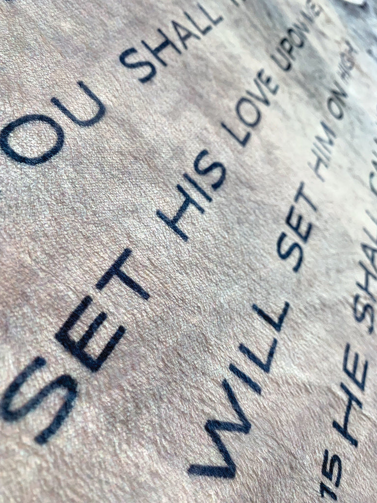 Psalm 91 - blanket - lightweight