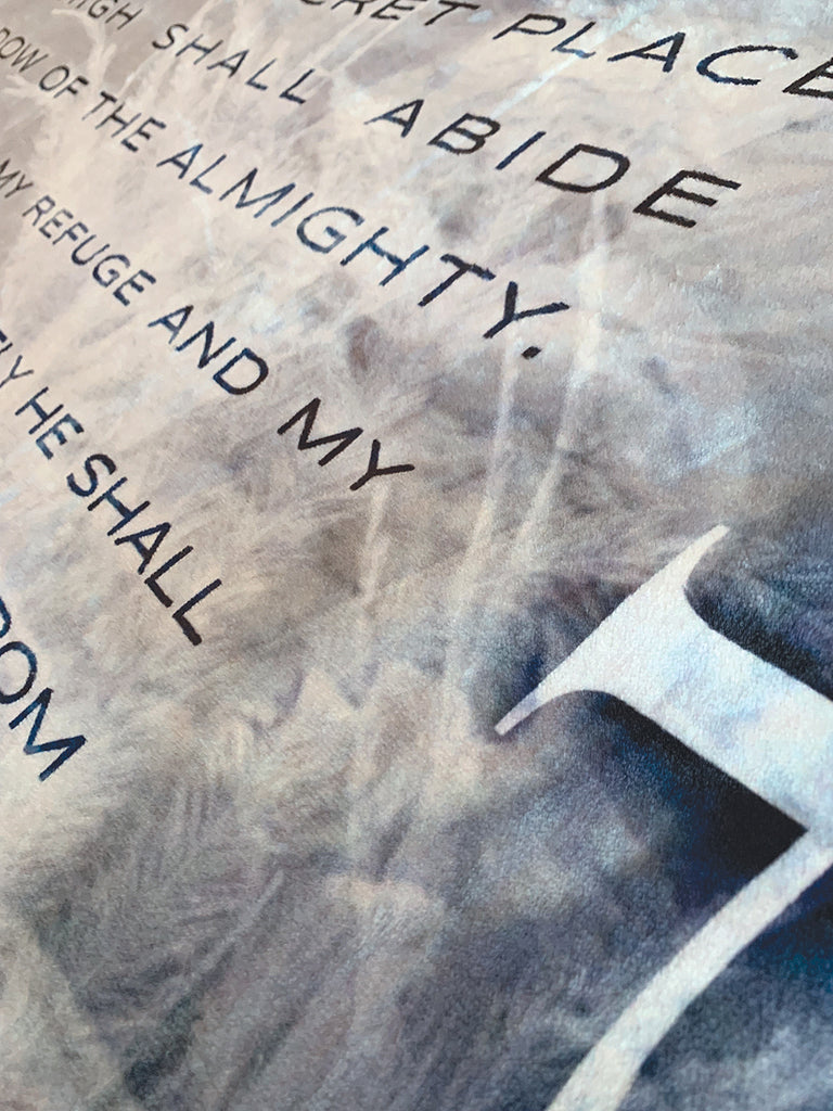 Psalm 91 - blanket - lightweight