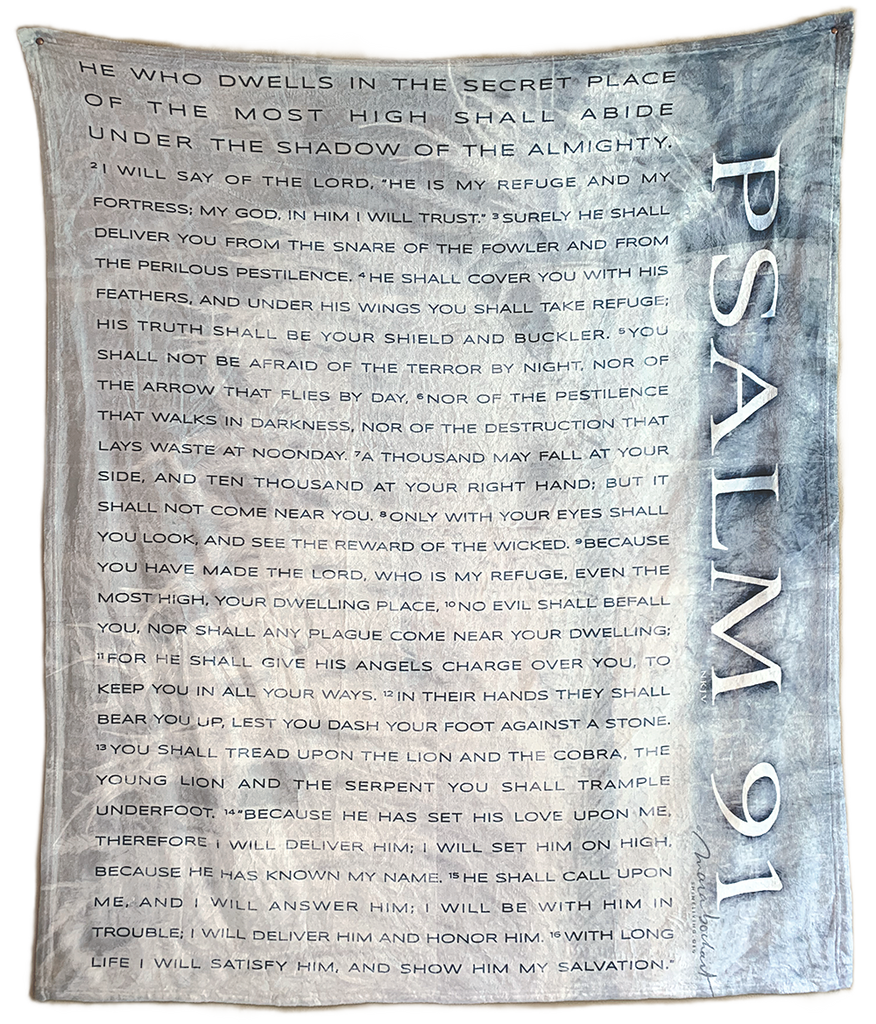 Psalm 91 - blanket - lightweight