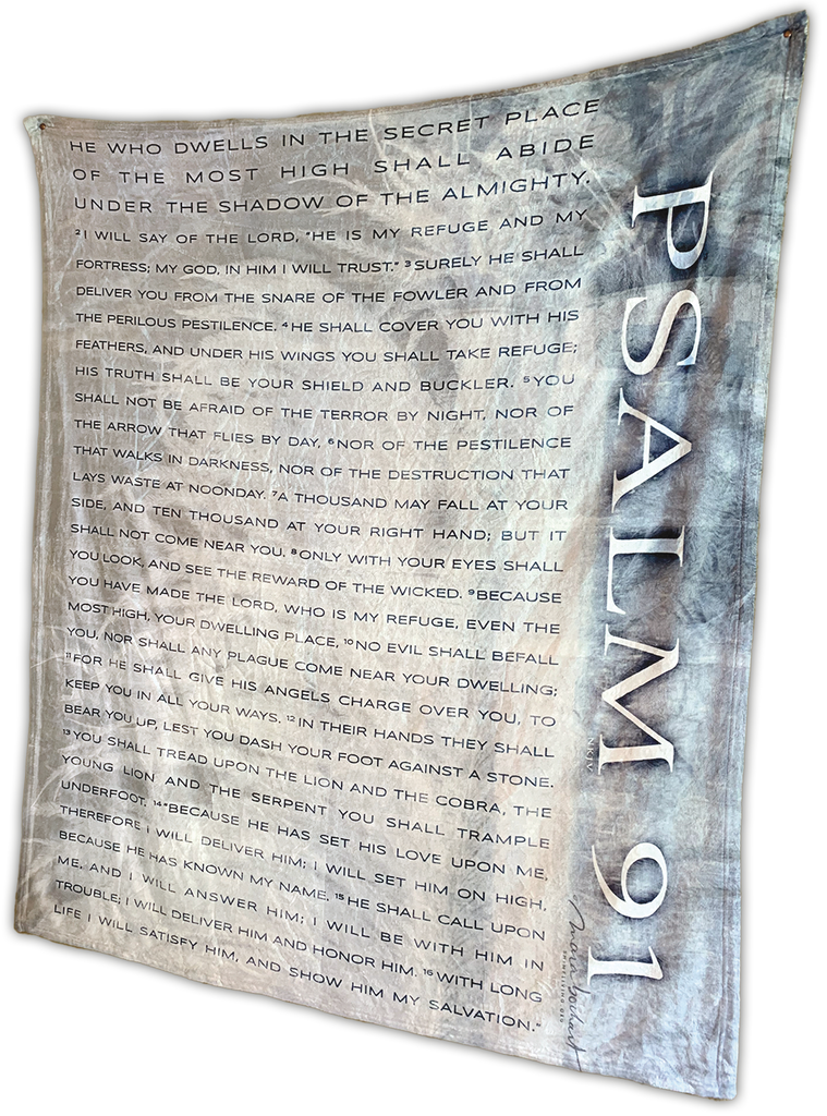 Psalm 91 - blanket - lightweight
