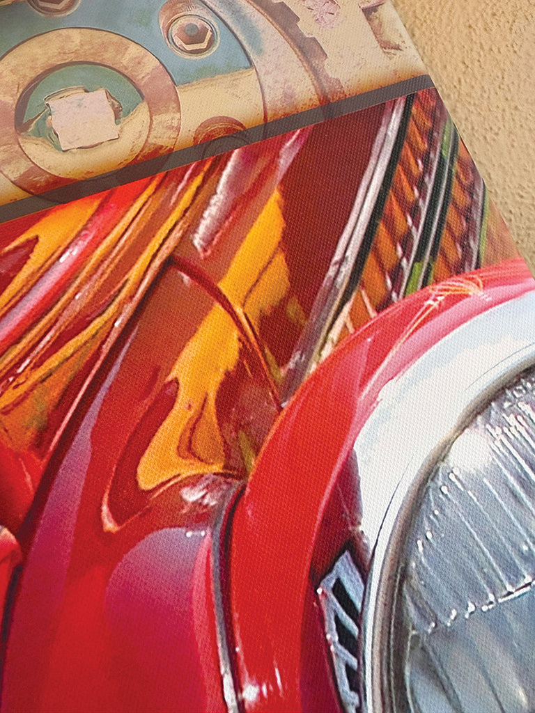 Upright - premium canvas - vertical panoramic