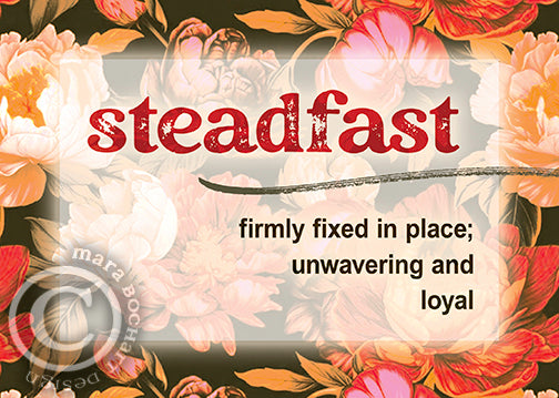 Abound definition - frameable print