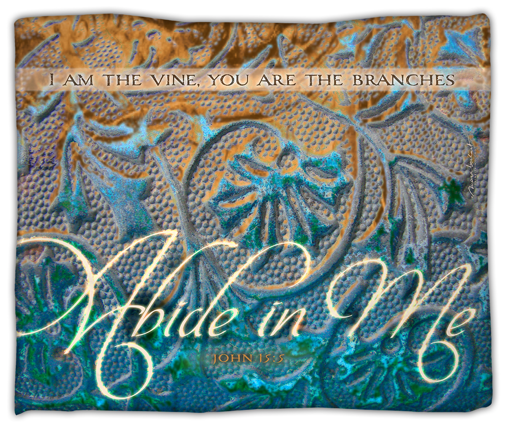 Abide In Me - blanket - heavyweight fleece
