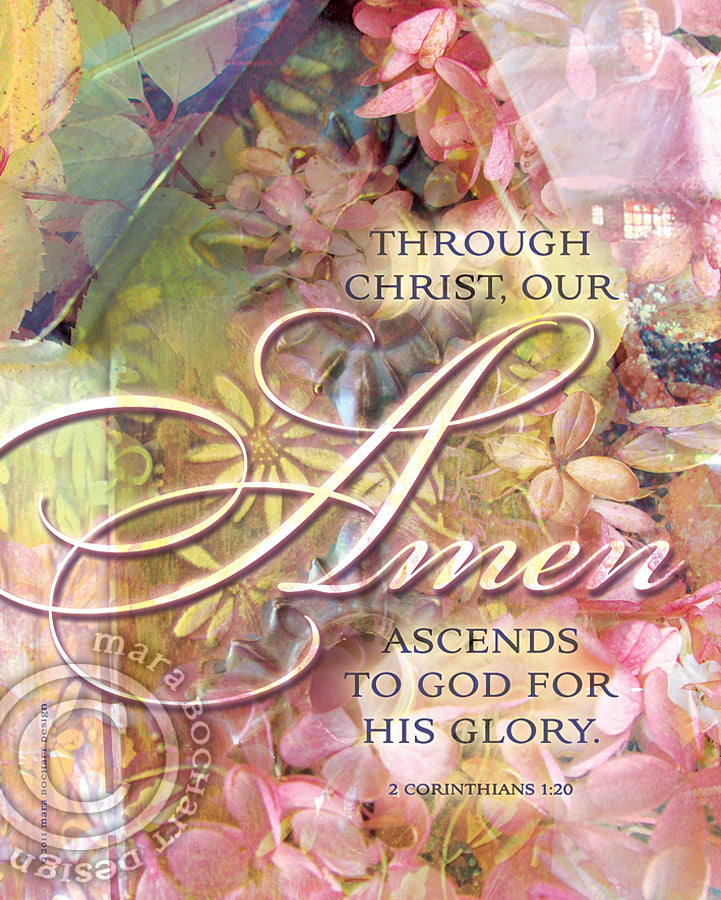 Amen - premium canvas