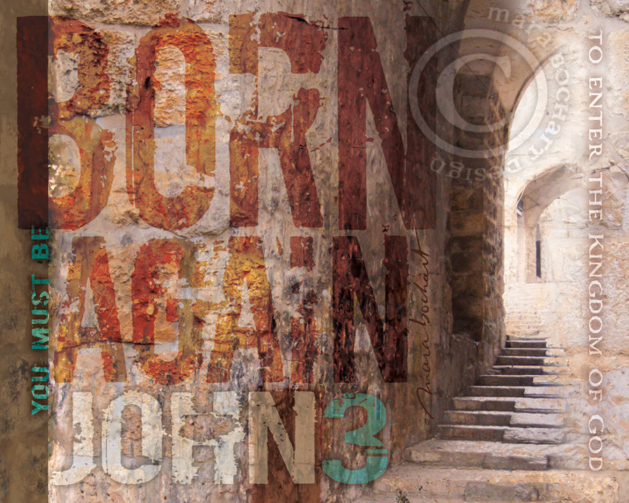Born Again - frameable print