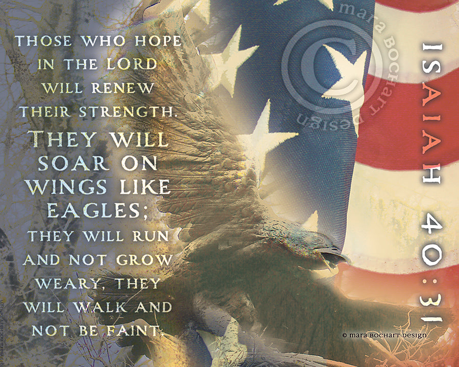 Eagle's Wings - frameable print