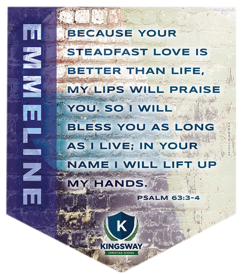 Senior Pennants - personalized