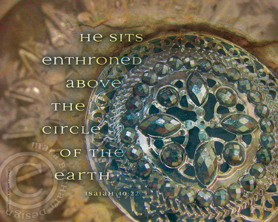 Enthroned - premium canvas