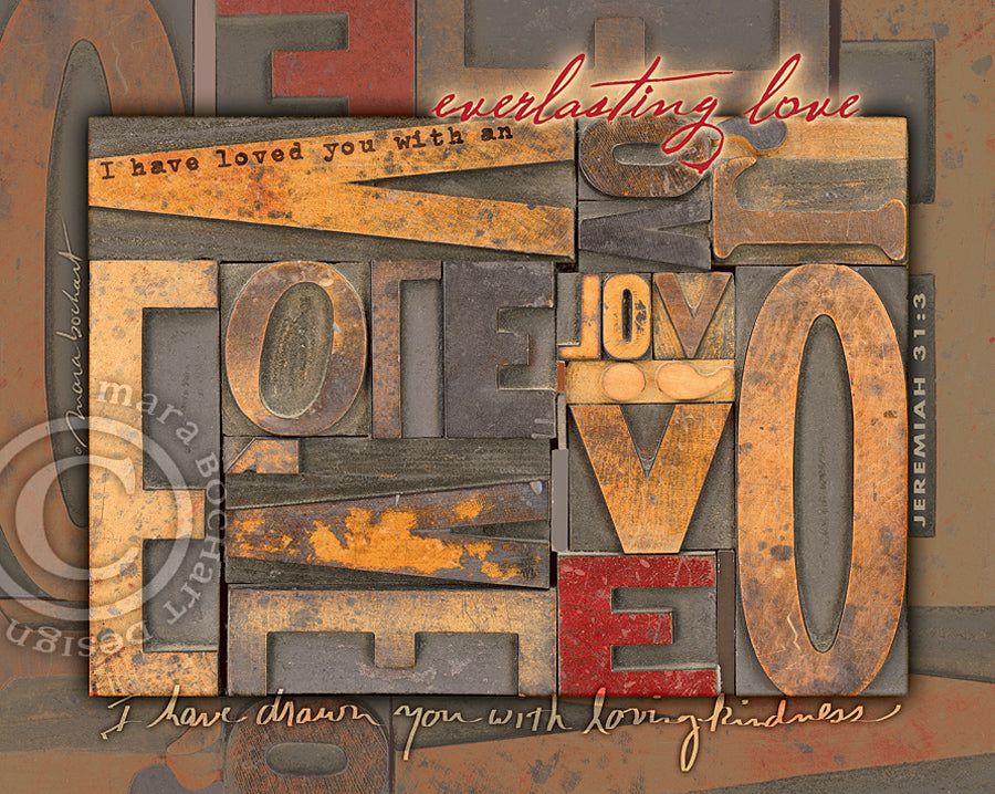 Everlasting Love - notecard