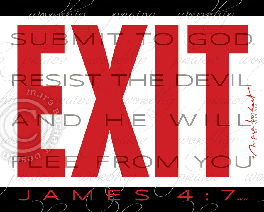 EXIT - printable download