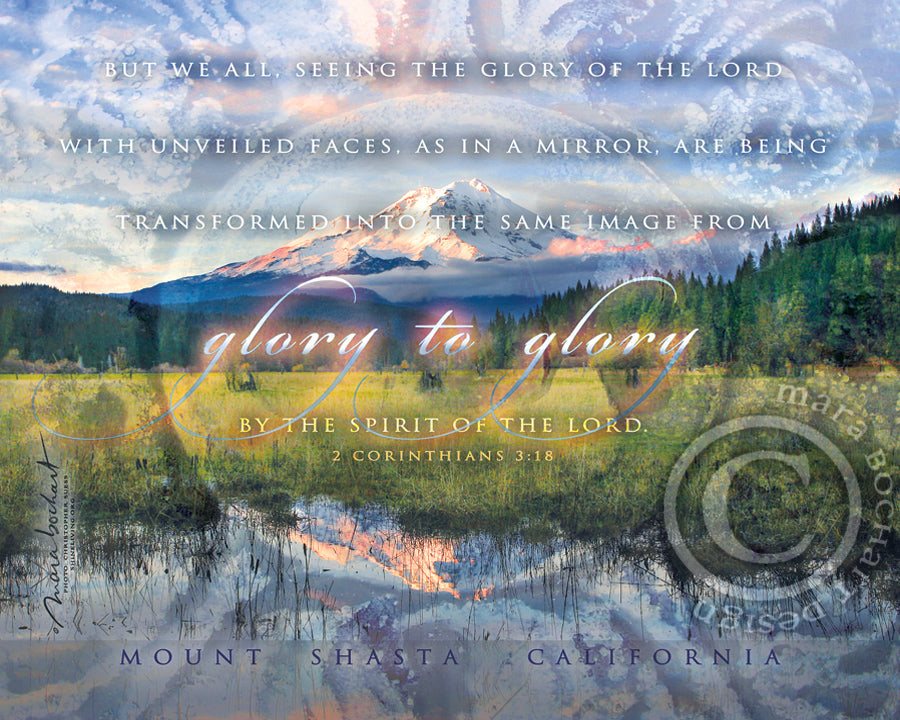 Glory To Glory - frameable print