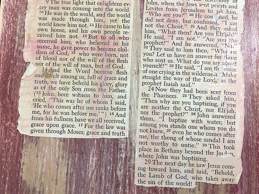 Gospel of John - pallet artwork