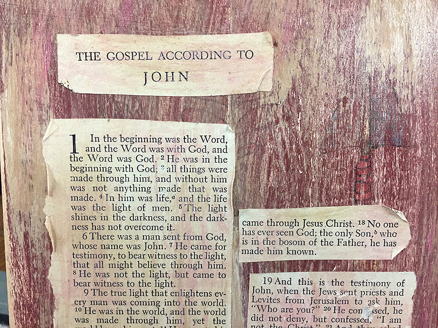 Gospel of John - pallet artwork