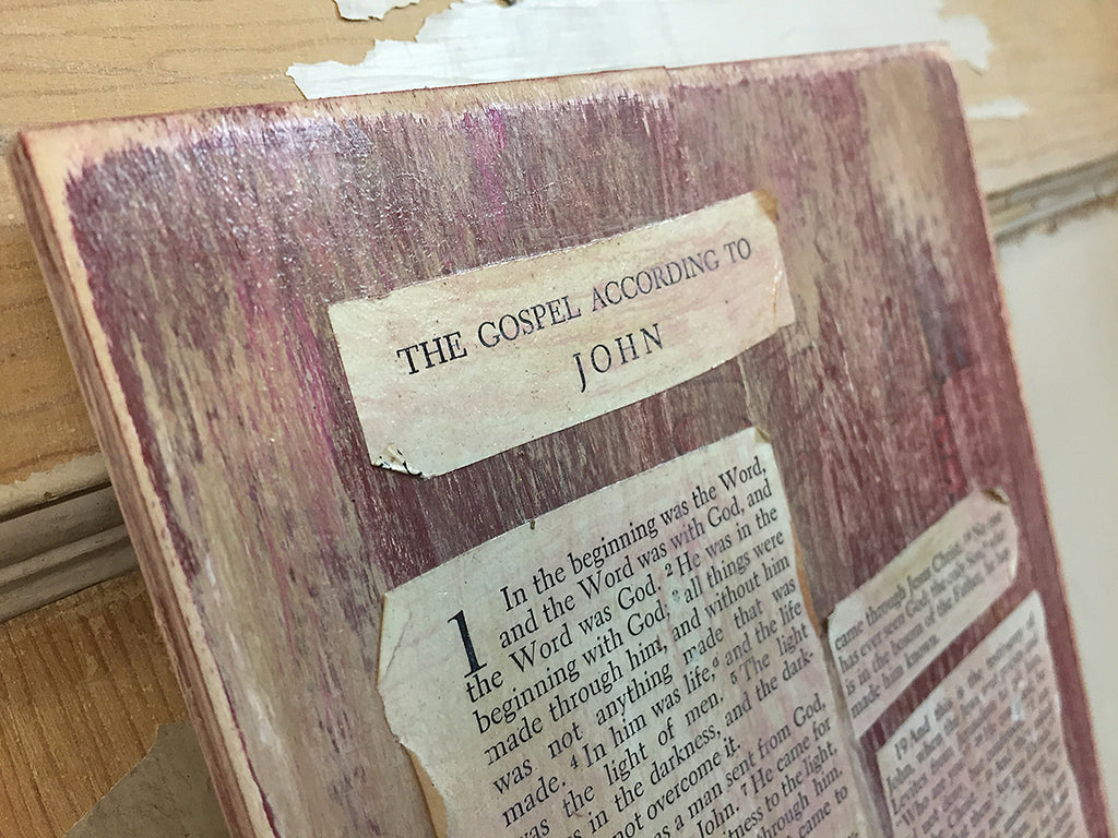 Gospel of John - pallet artwork