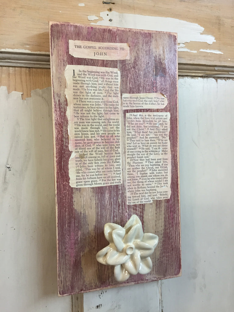 Gospel of John - pallet artwork