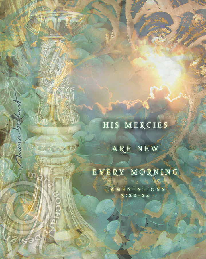 His Mercies - frameable print