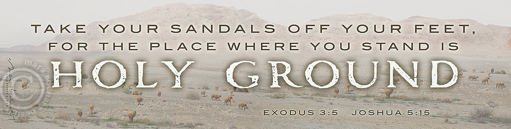 Holy Ground - frameable print