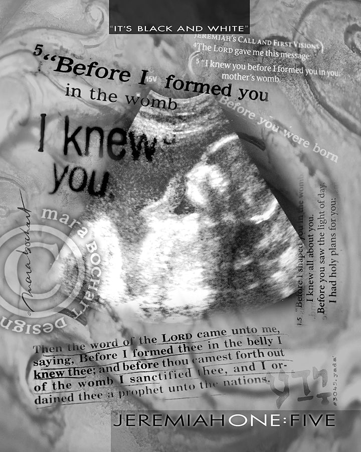 I Knew You - frameable print