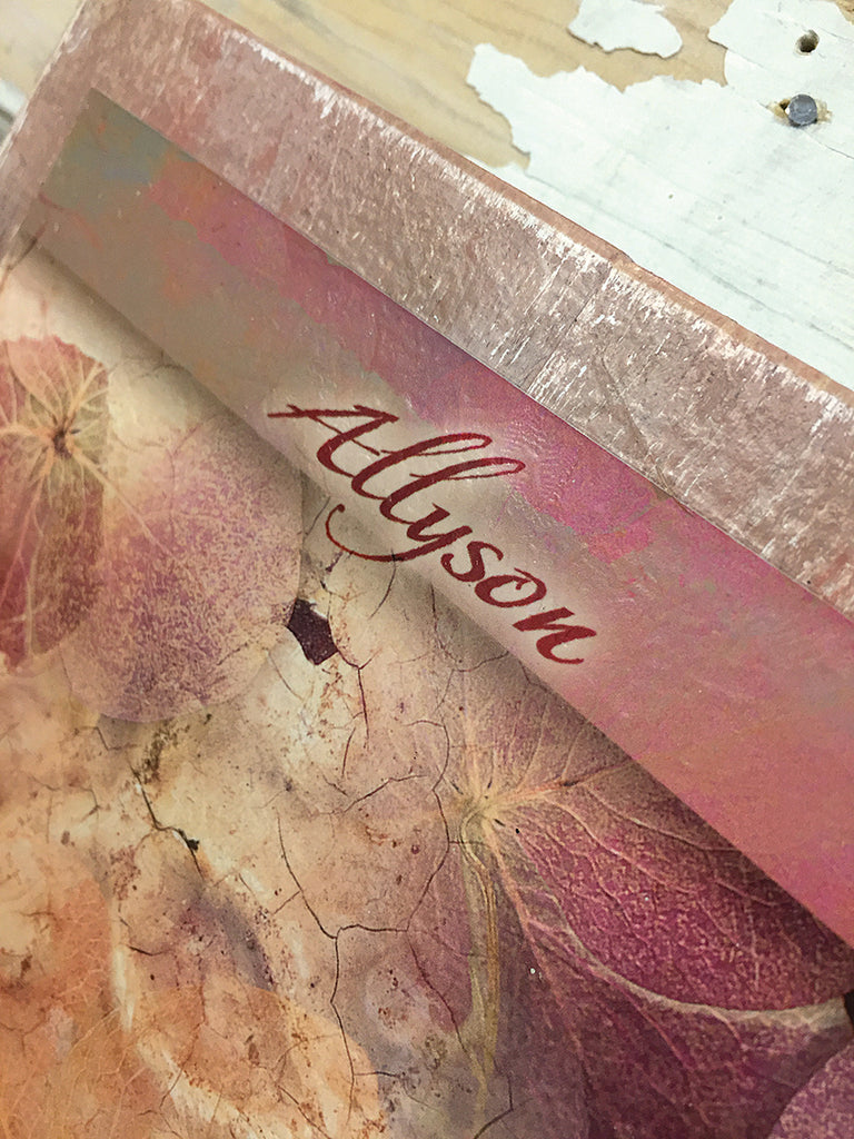 Imagine - pallet artwork - personalized