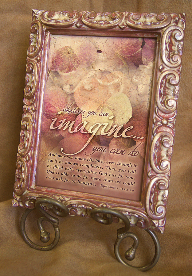 Imagine - framed 5x7