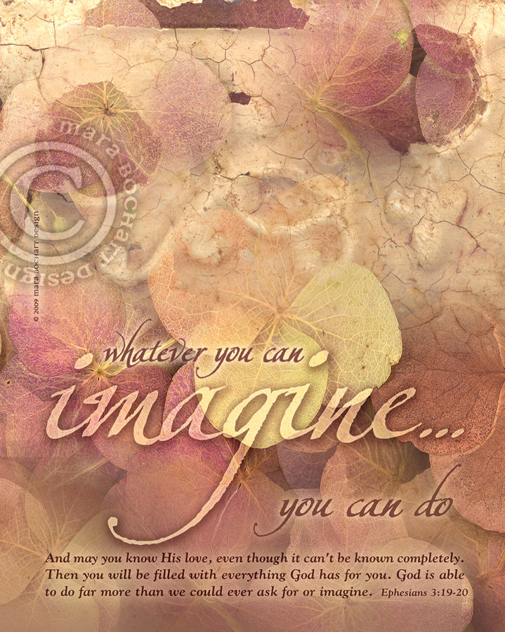 Imagine - notecard
