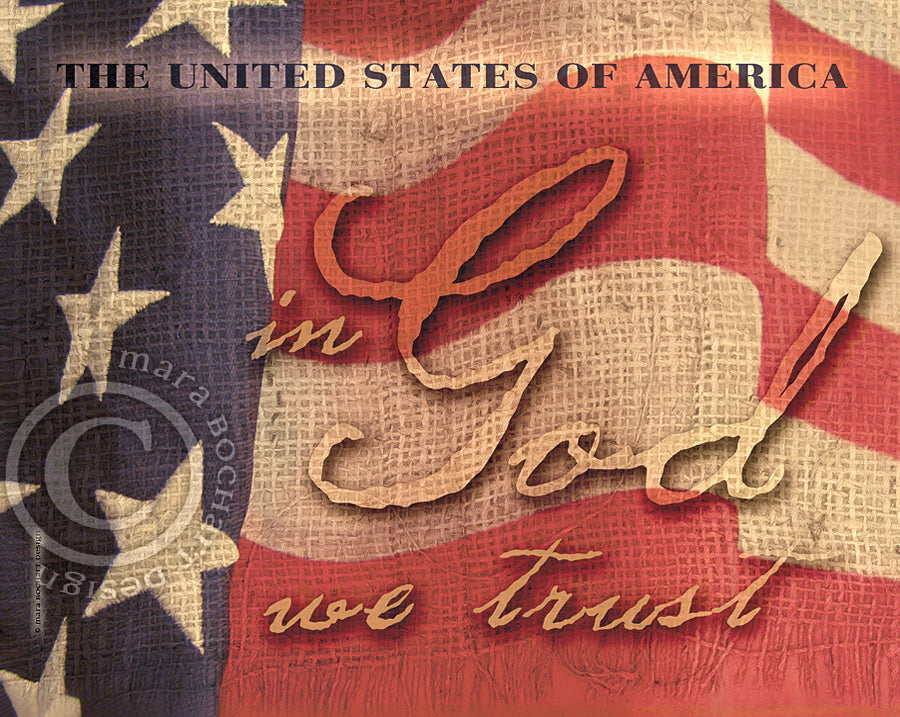 In God We Trust - printable download