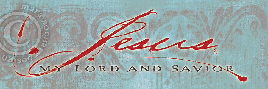 Jesus My Lord - frameable print