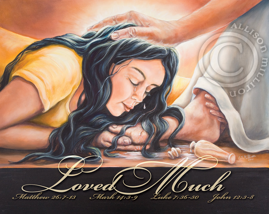 Loved Much - frameable print