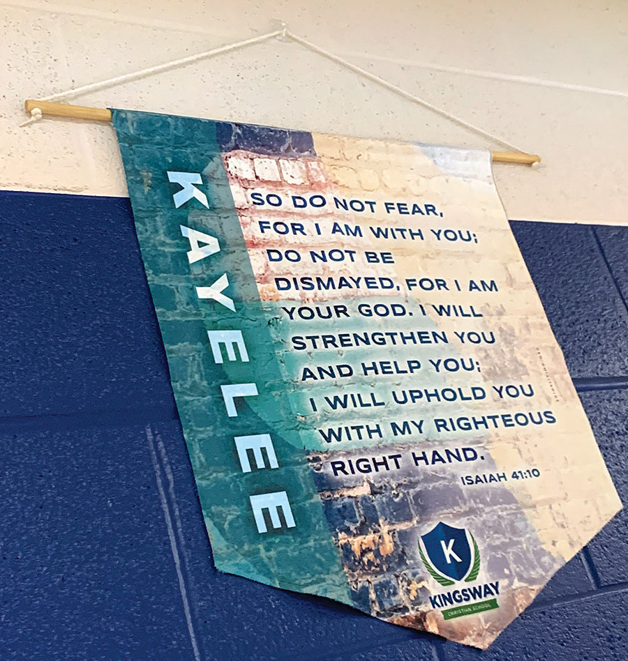 Senior Pennants - personalized