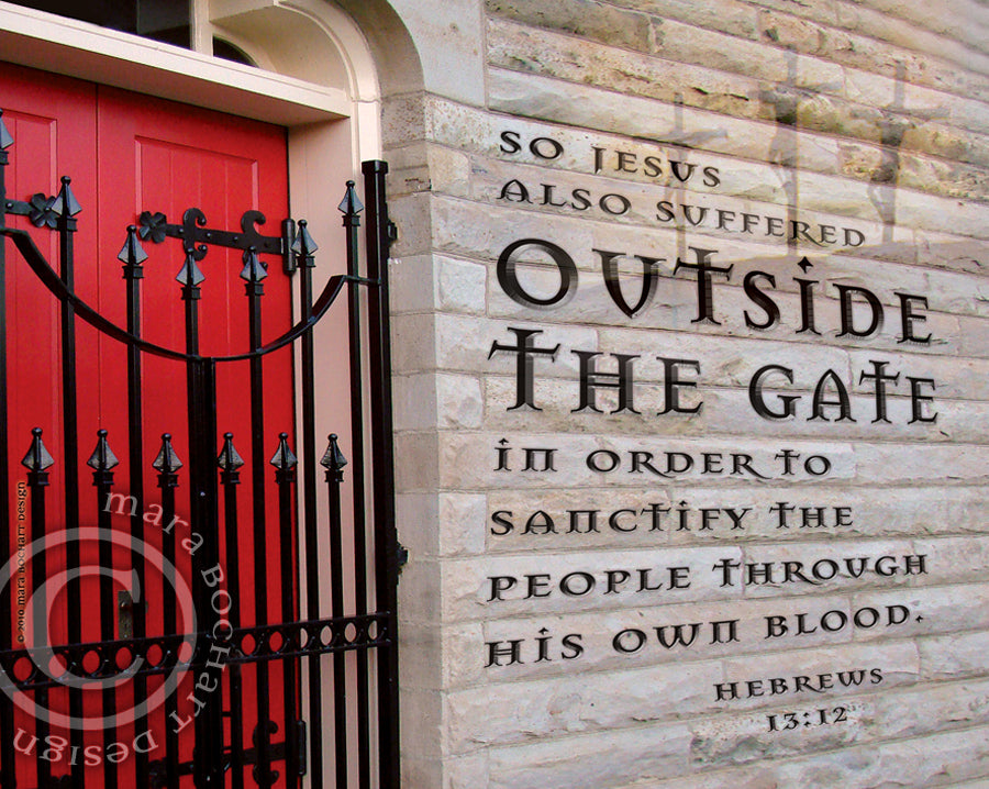 Outside The Gate - premium canvas