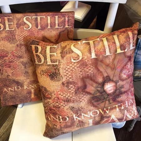 Be Still - pillow