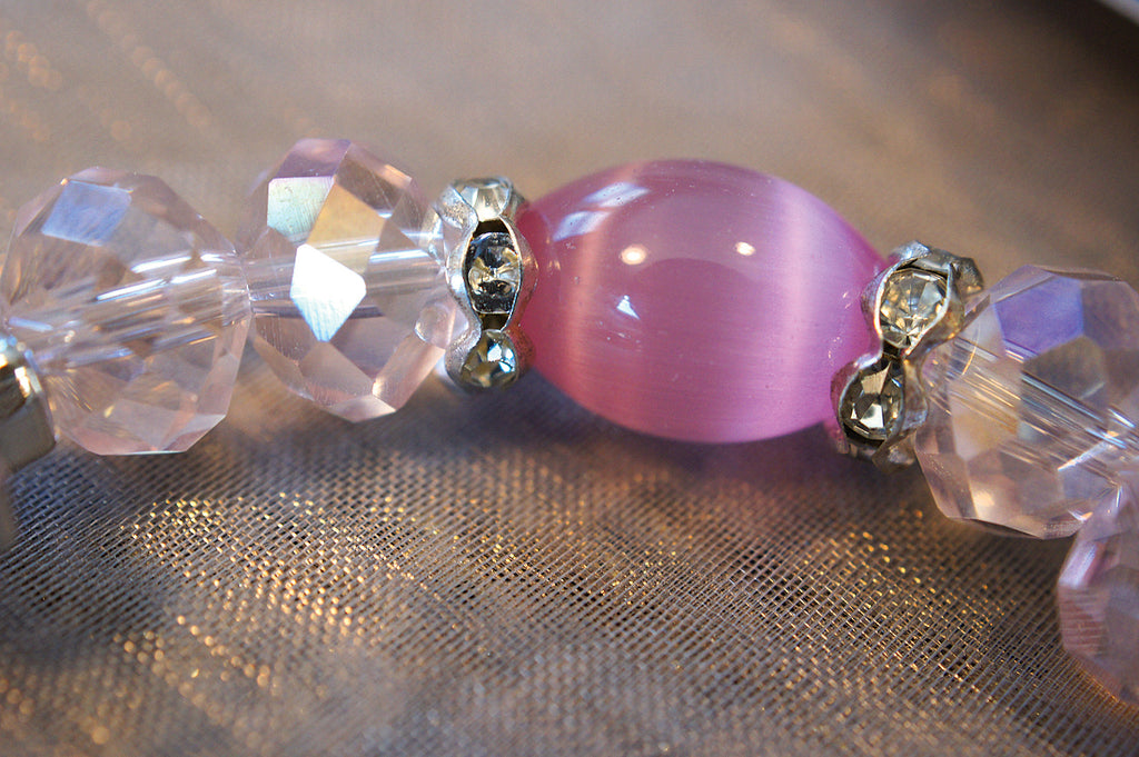 I AM HEALED - bracelet - light pink