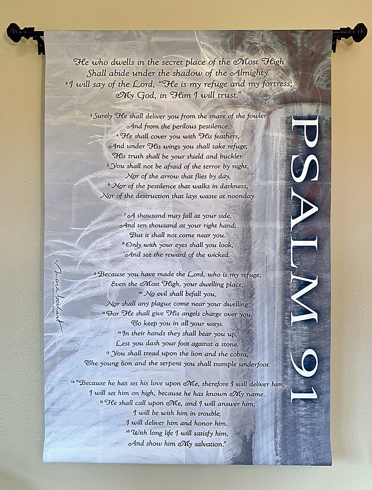 Psalm 91 - hanging banner