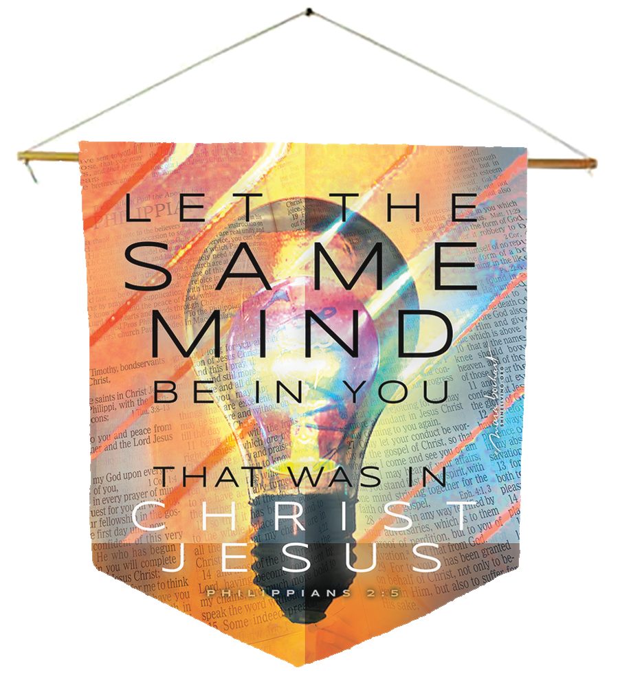 Same Mind - hanging pennant
